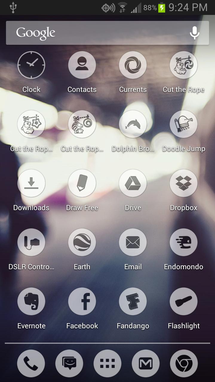 Through Glass (Nova/ADW/Apex)