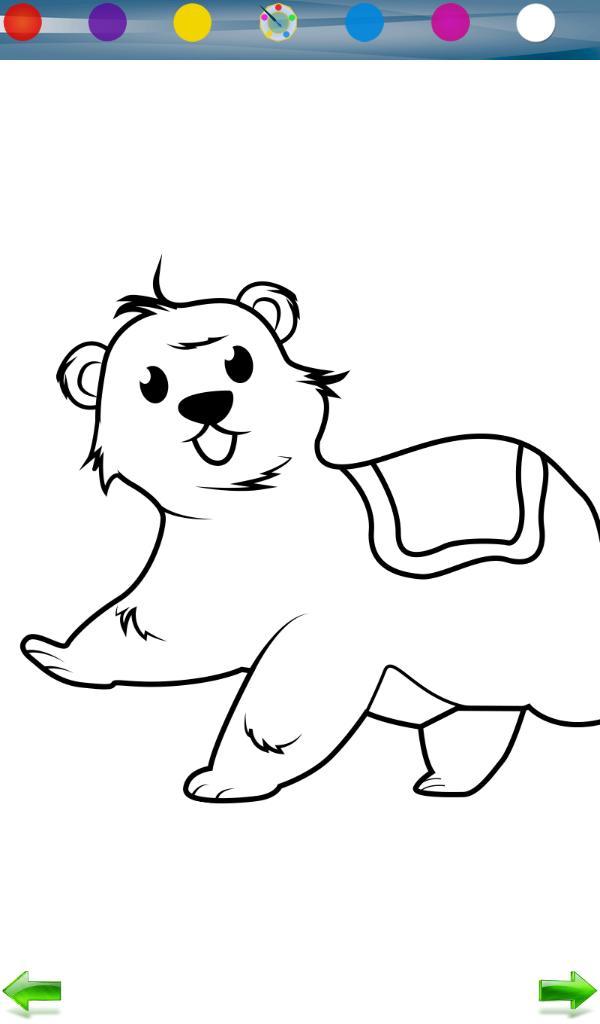 Bears: Coloring Game