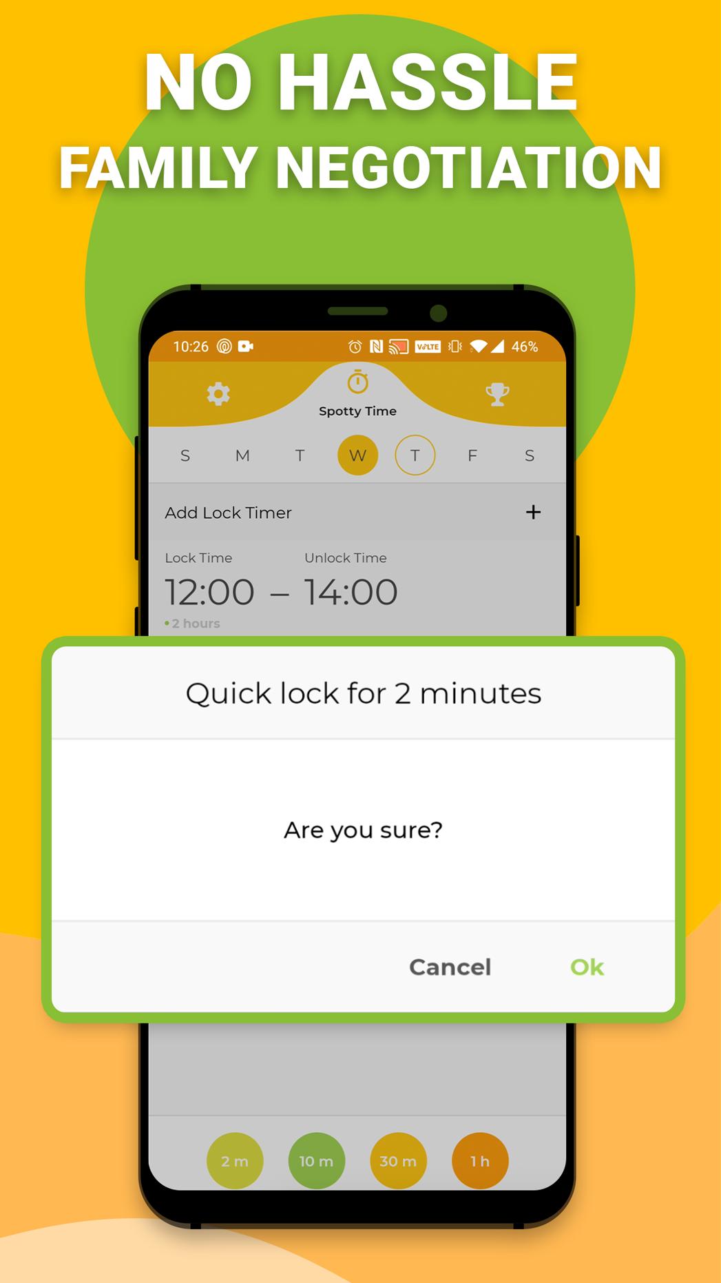 Spotty Time Limit Screen Time