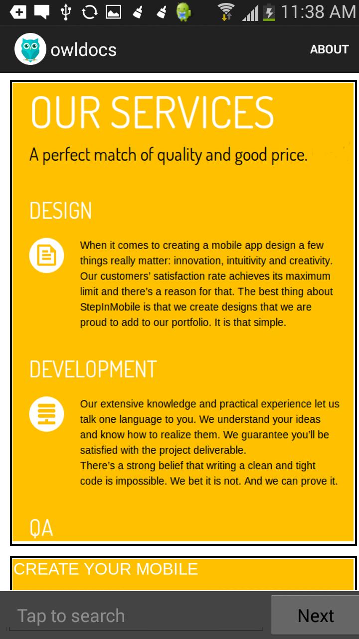 owldoc - fast documents viewer