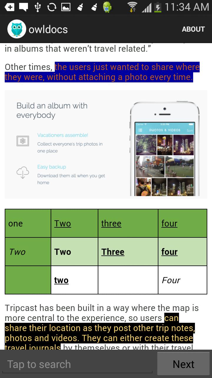 owldoc - fast documents viewer