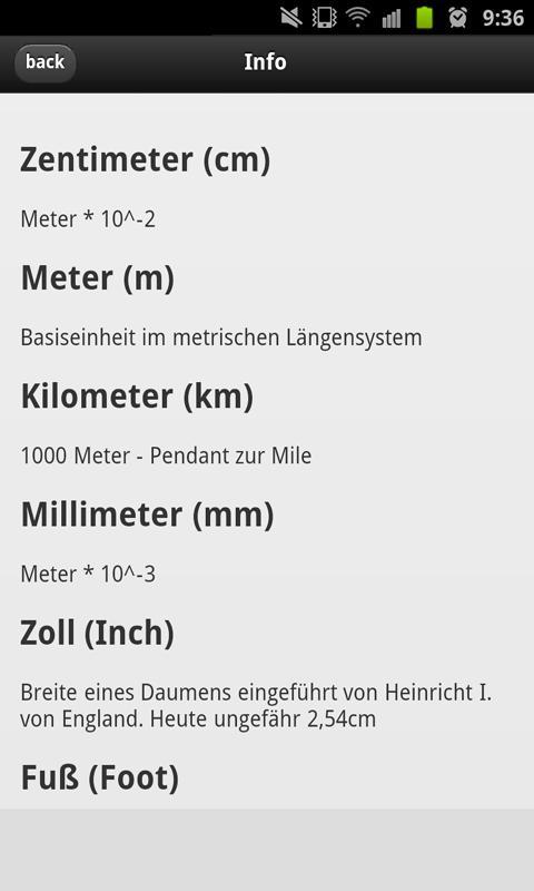 Unit of Length Converter