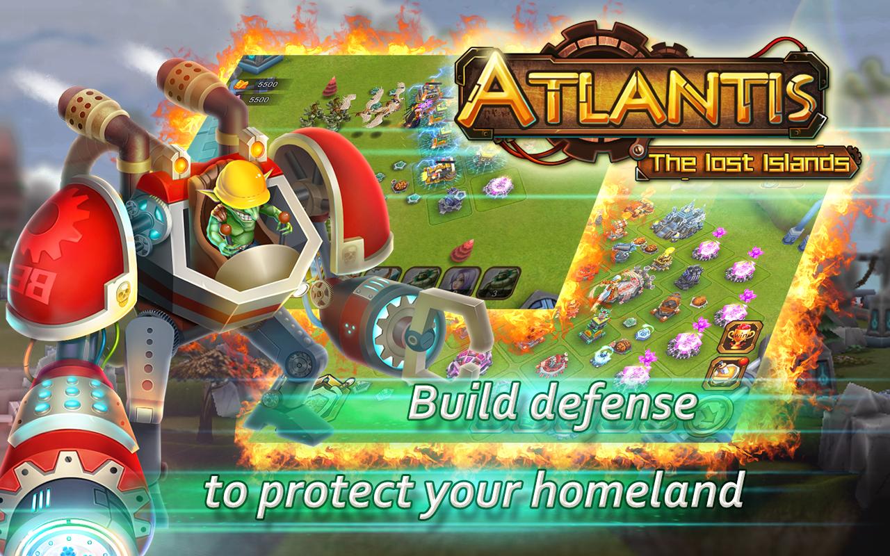 Atlantis: 3D war strategy game