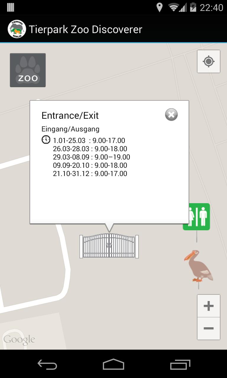 Tierpark Zoo Discoverer