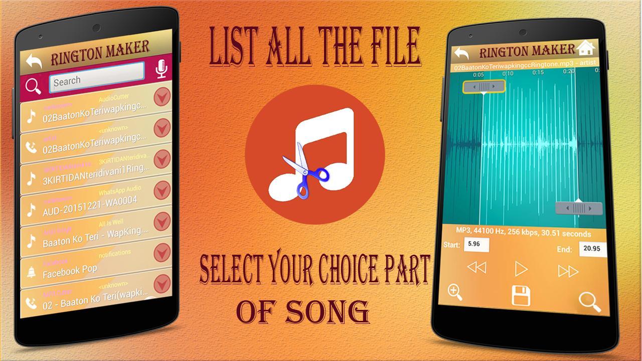 Rington Maker : MP3 Cutter