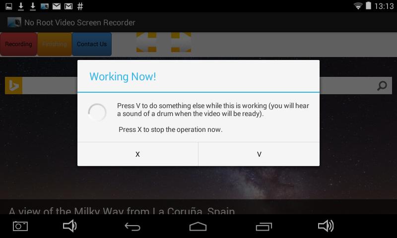 No Root Screen Recorder (NRSR)