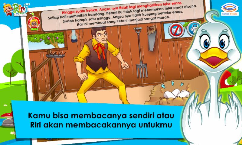 Cerita Anak Angsa & Telur Emas