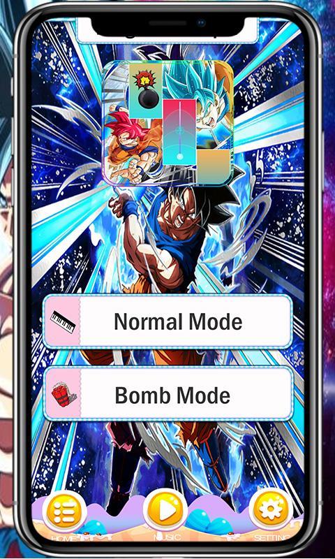 Dragon Ball Super Piano Tiles