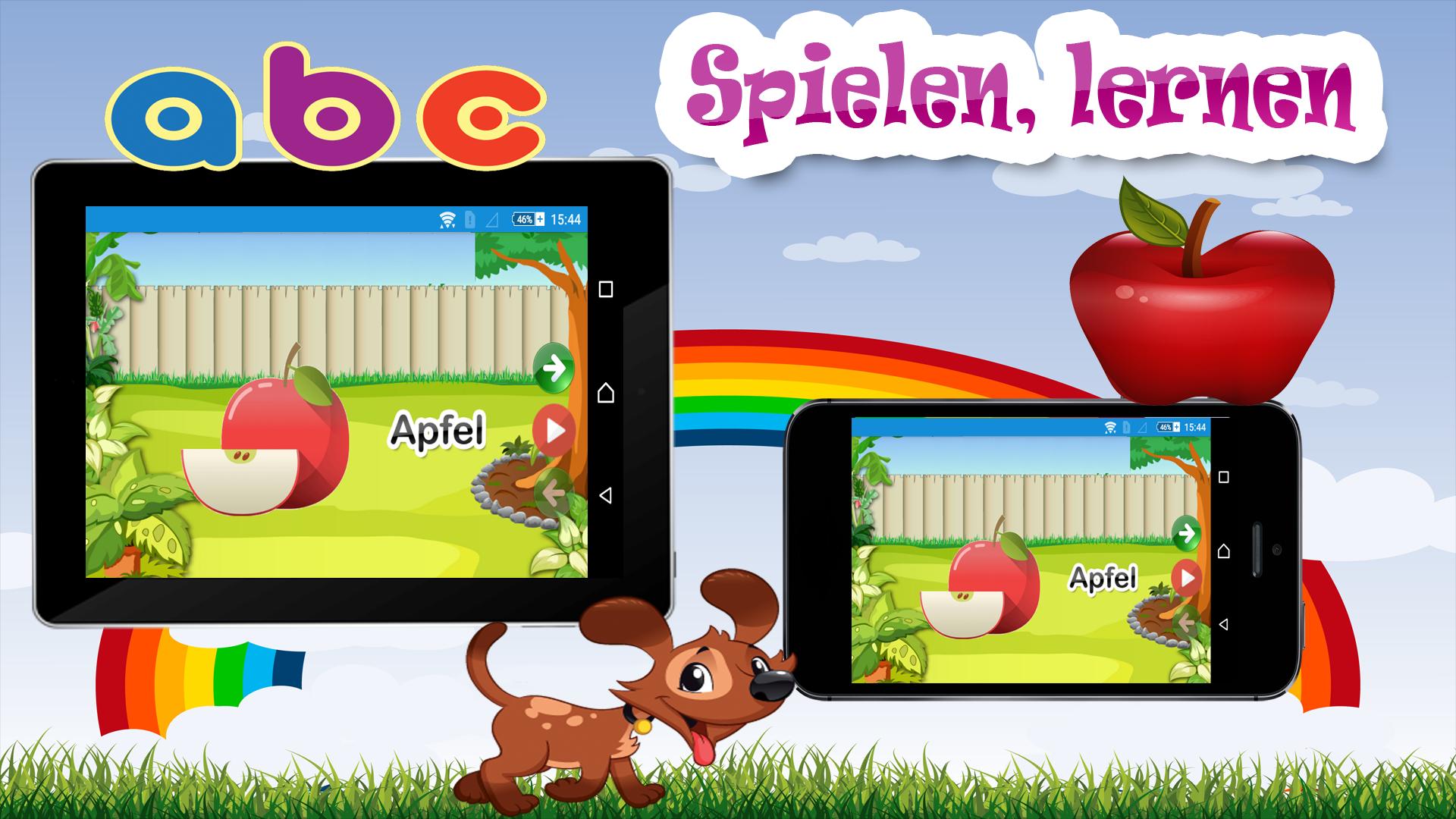 Kinder Lernspiel - Deutsch ABC