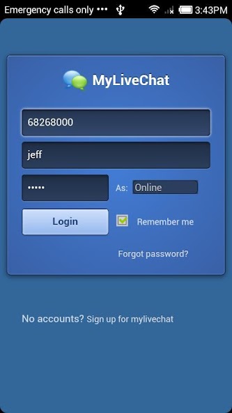 mylivechat - Android Chat