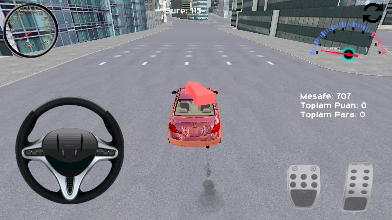 Several Cars Driving Game