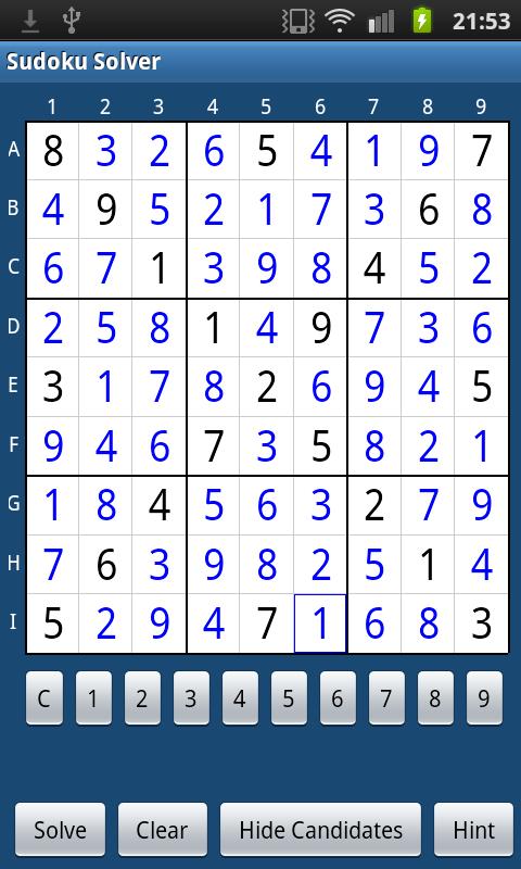 Sudoku Solver and Helper
