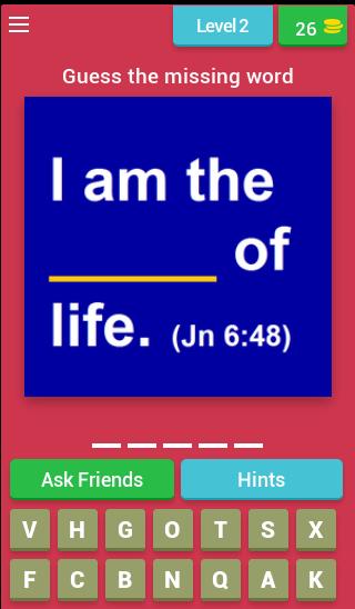 Bible Verse Quiz