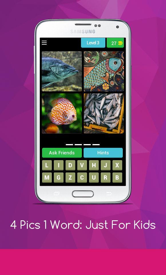 4 Pics 1 Word: Just For Kids