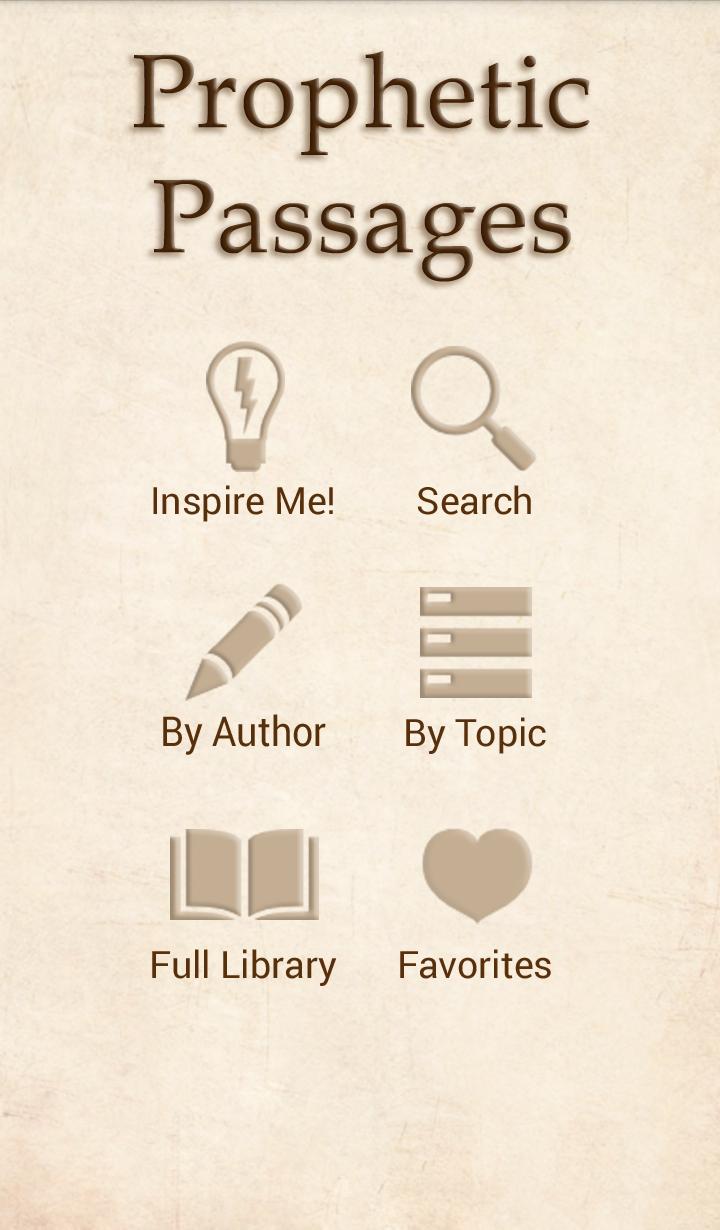 Prophetic Passages Free