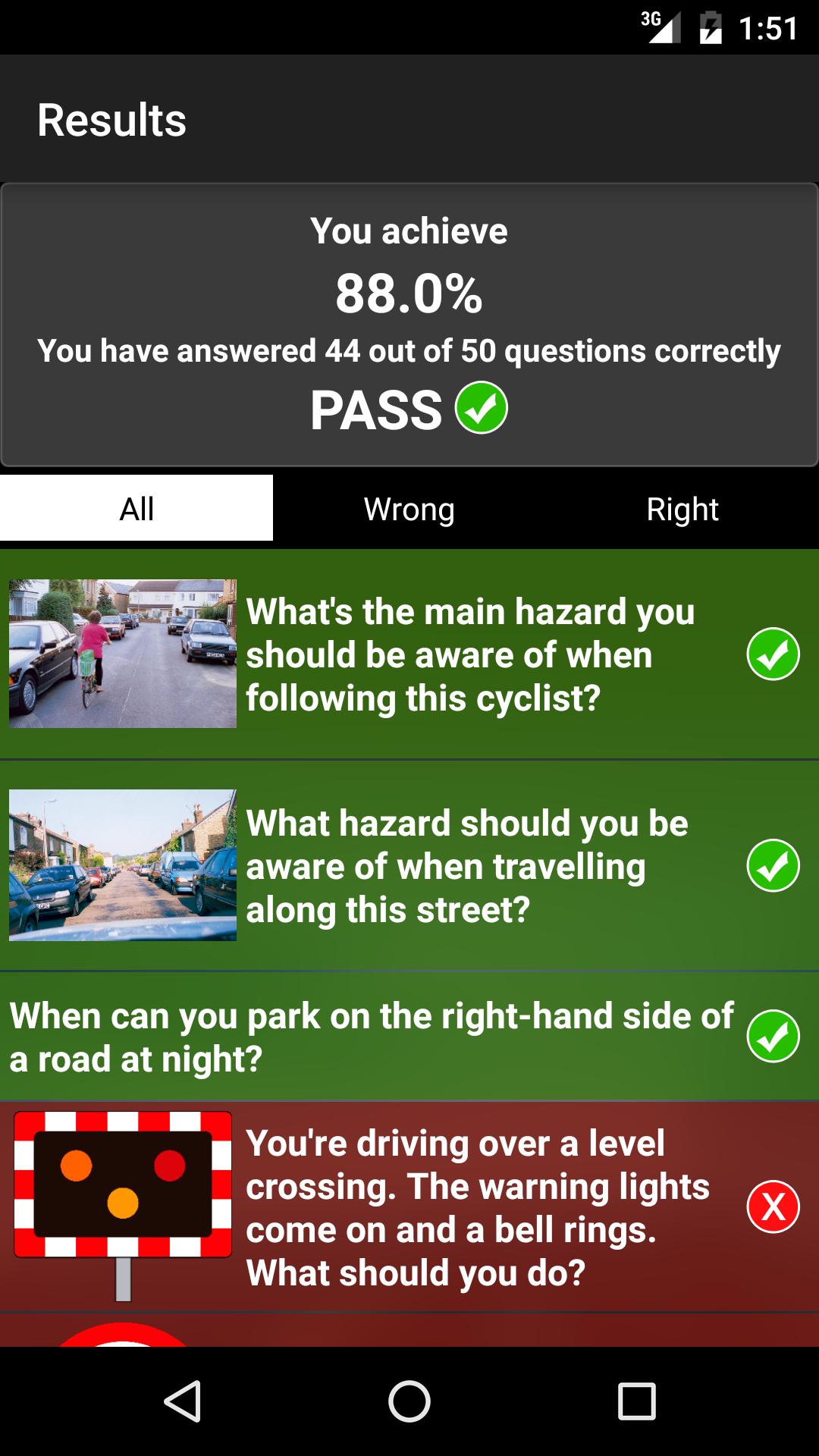 Theory Test UK Car Free