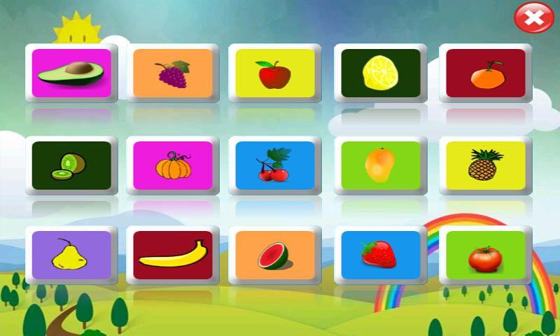 Edukasi-Belajar Mengenal Buah