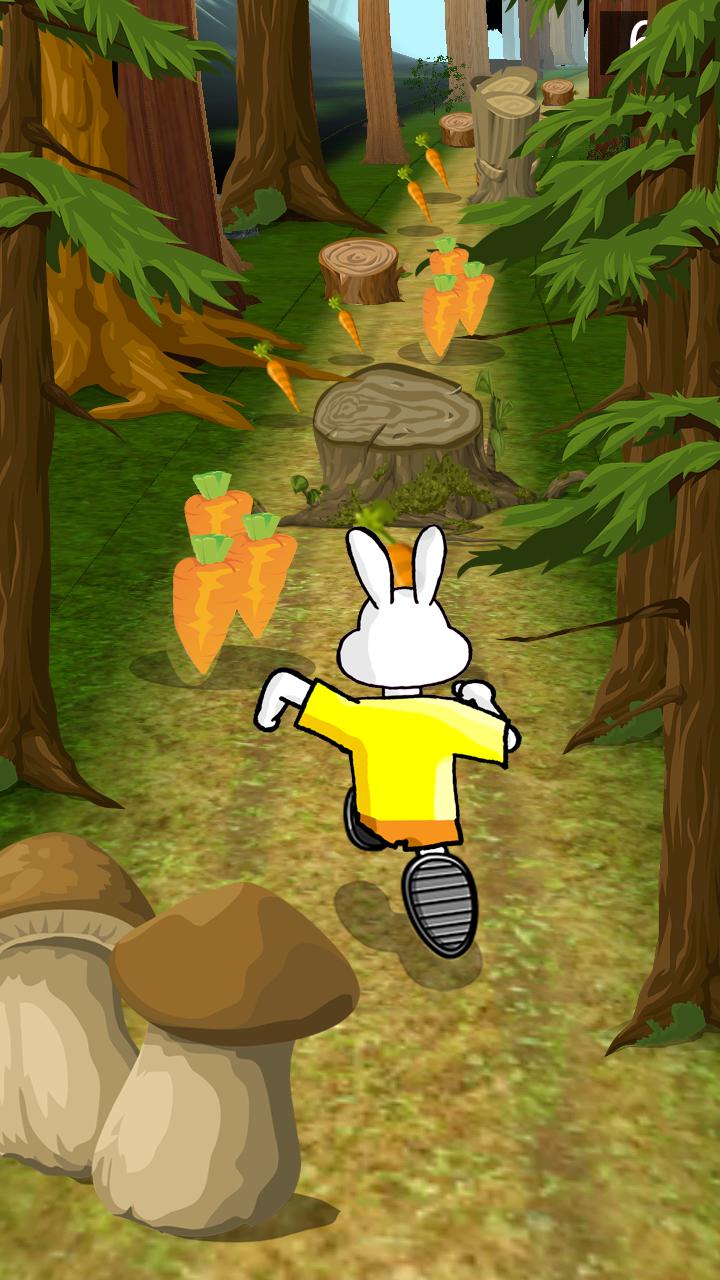 Bunny Dash : Jungle Run