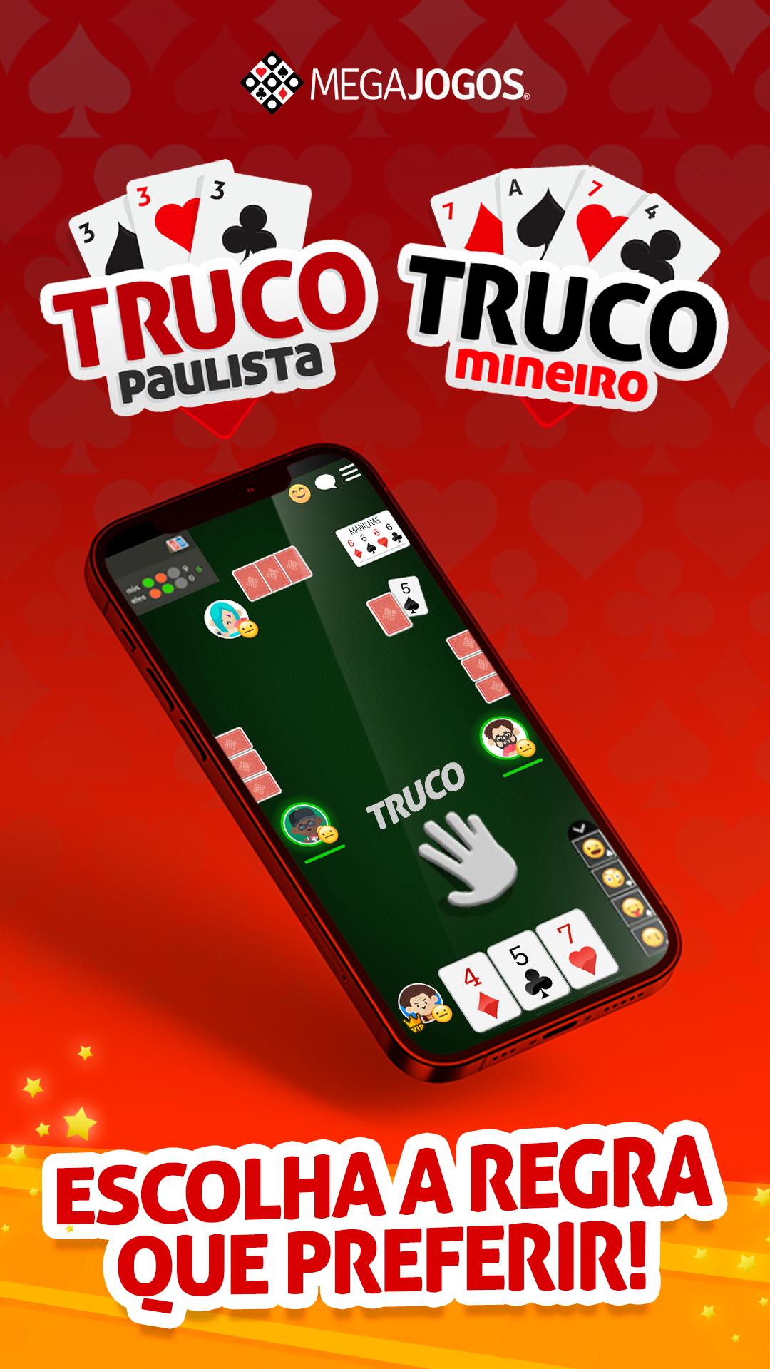 Truco MegaJogos: Cartas