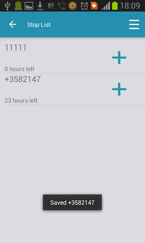 Jaqqa black list with timer