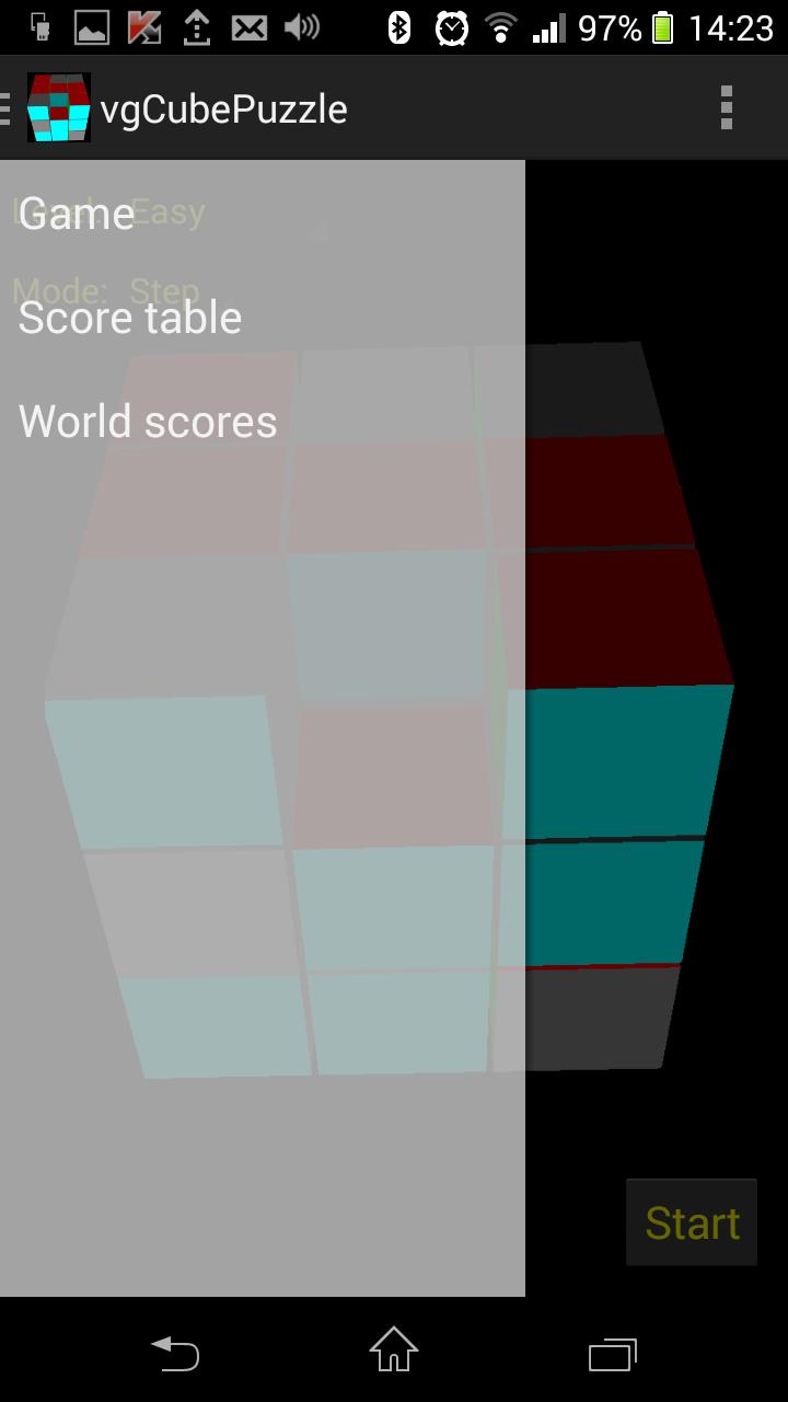 3D Sliding Cube Puzzle Demo
