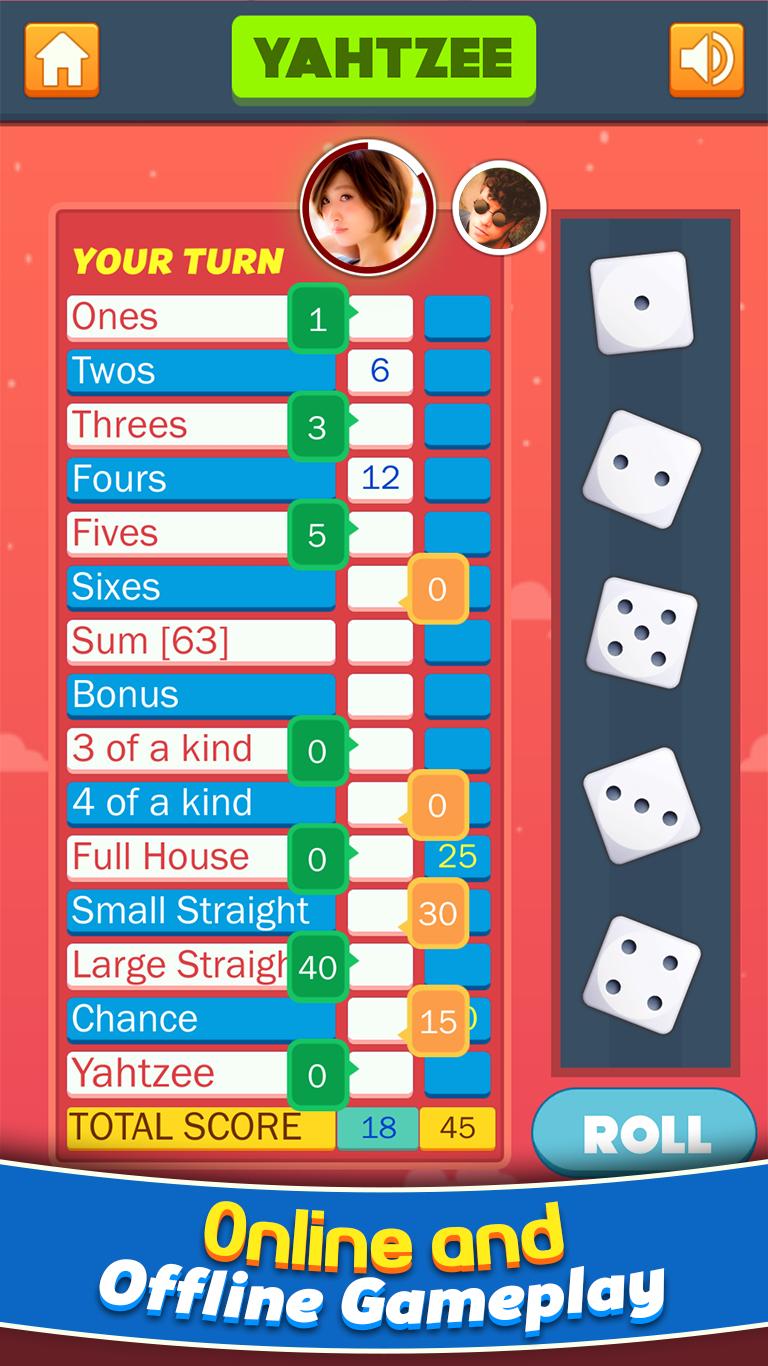 Yahtzee Dice
