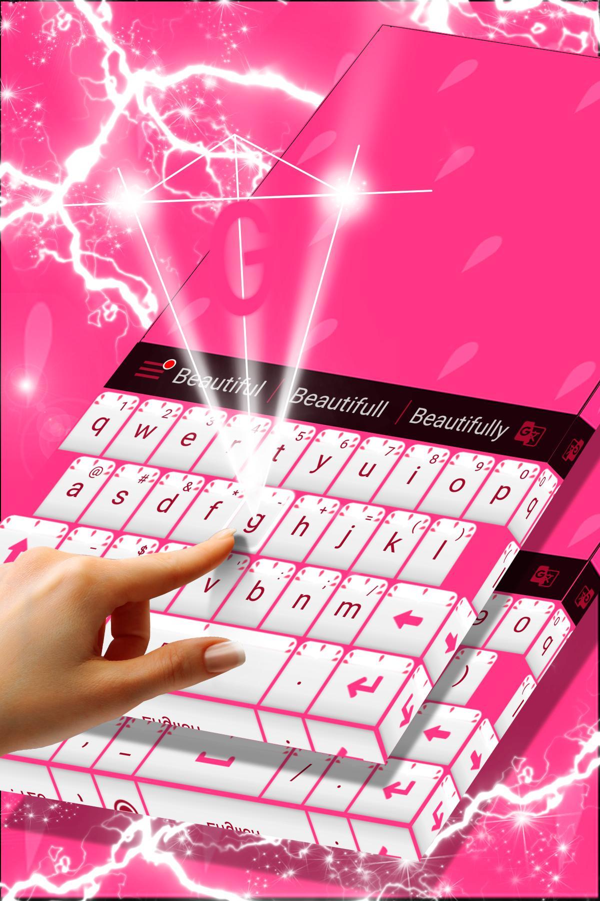 Keypad Skin Colors Pink