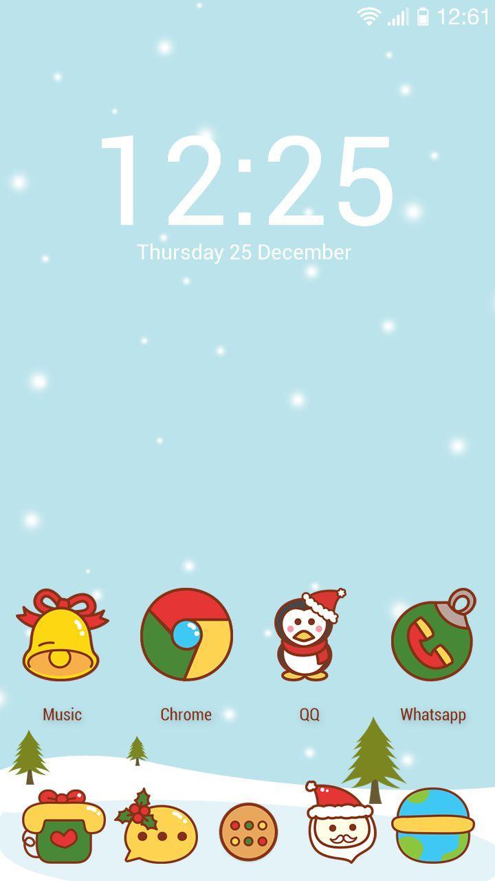 Merry Christmas Launcher Theme