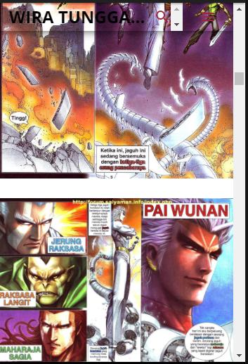 Komik Wira Tunggal Final