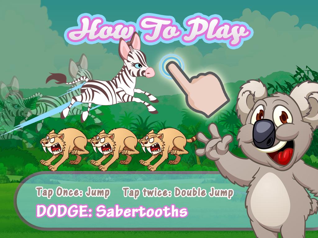 My Little Baby Zebra Pony Dash