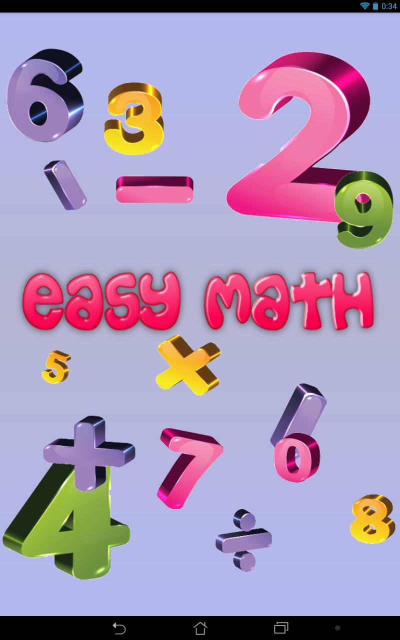 EasyMath - Mental calculation