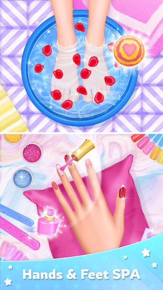 Eva's Makeover Day: Spa Salon