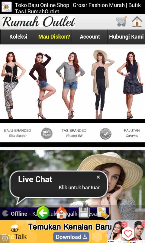Indonesia onlineshop launcher
