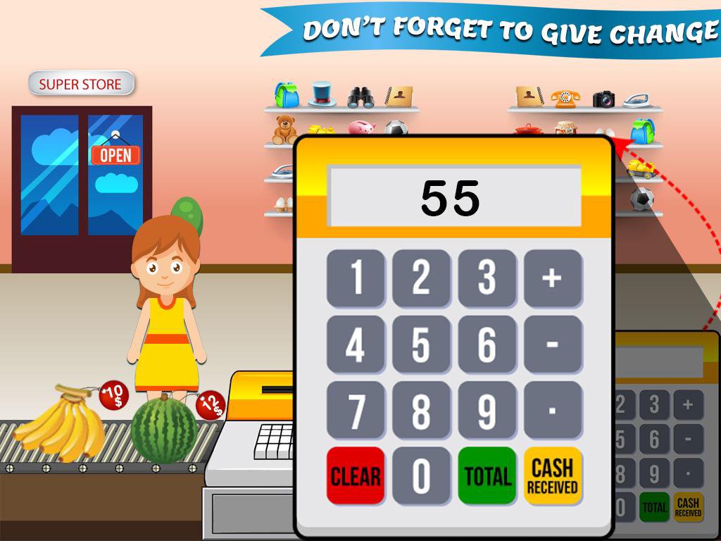 Superstore Cash Register Game