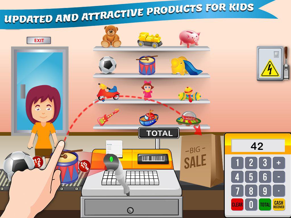 Superstore Cash Register Game