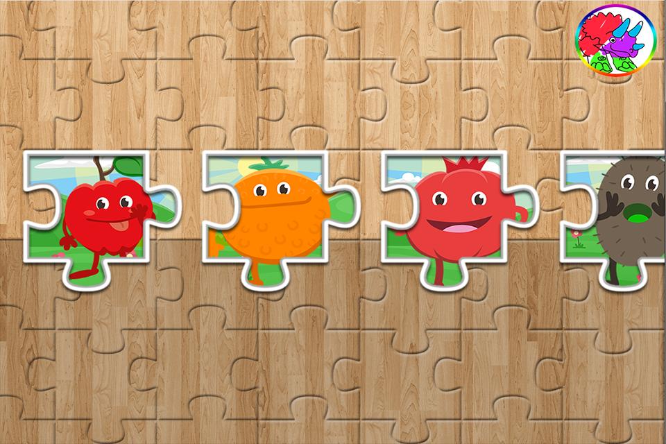Fruit Jigsaw for Toddlers