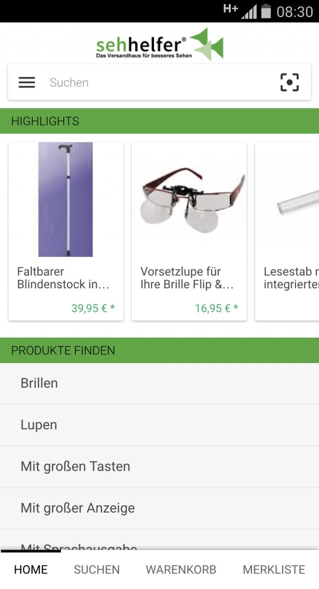 sehhelfer Onlineshop
