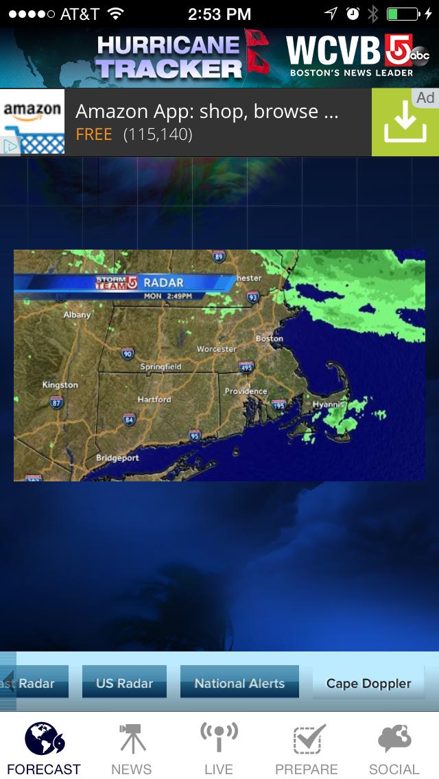 Hurricane Tracker WCVB Boston