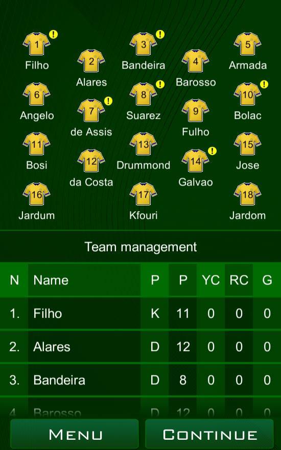 Brazil 2016 Soccer Manager Men