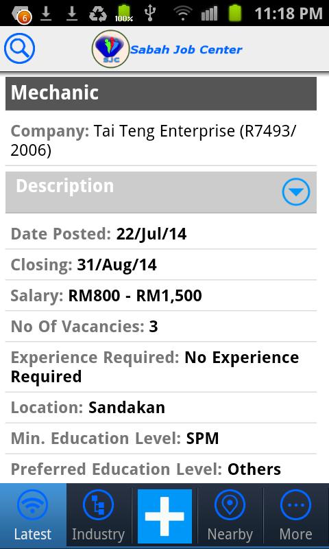 Sabah Jobs
