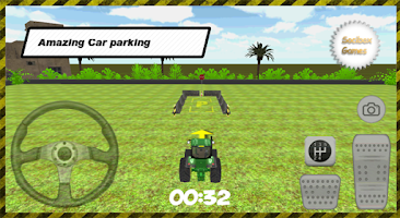 3D Tractor Car Parking