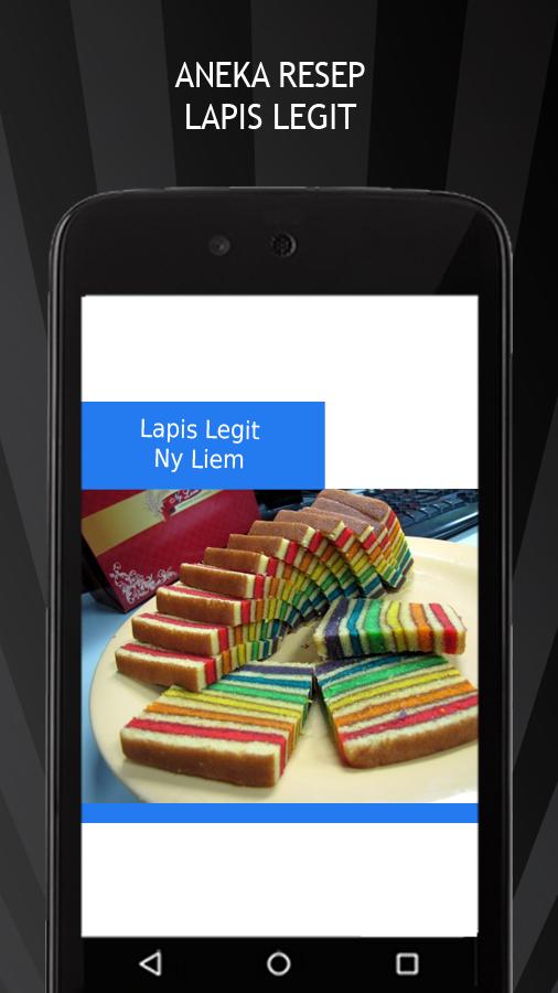 Aneka Resep Kue Lapis Legit