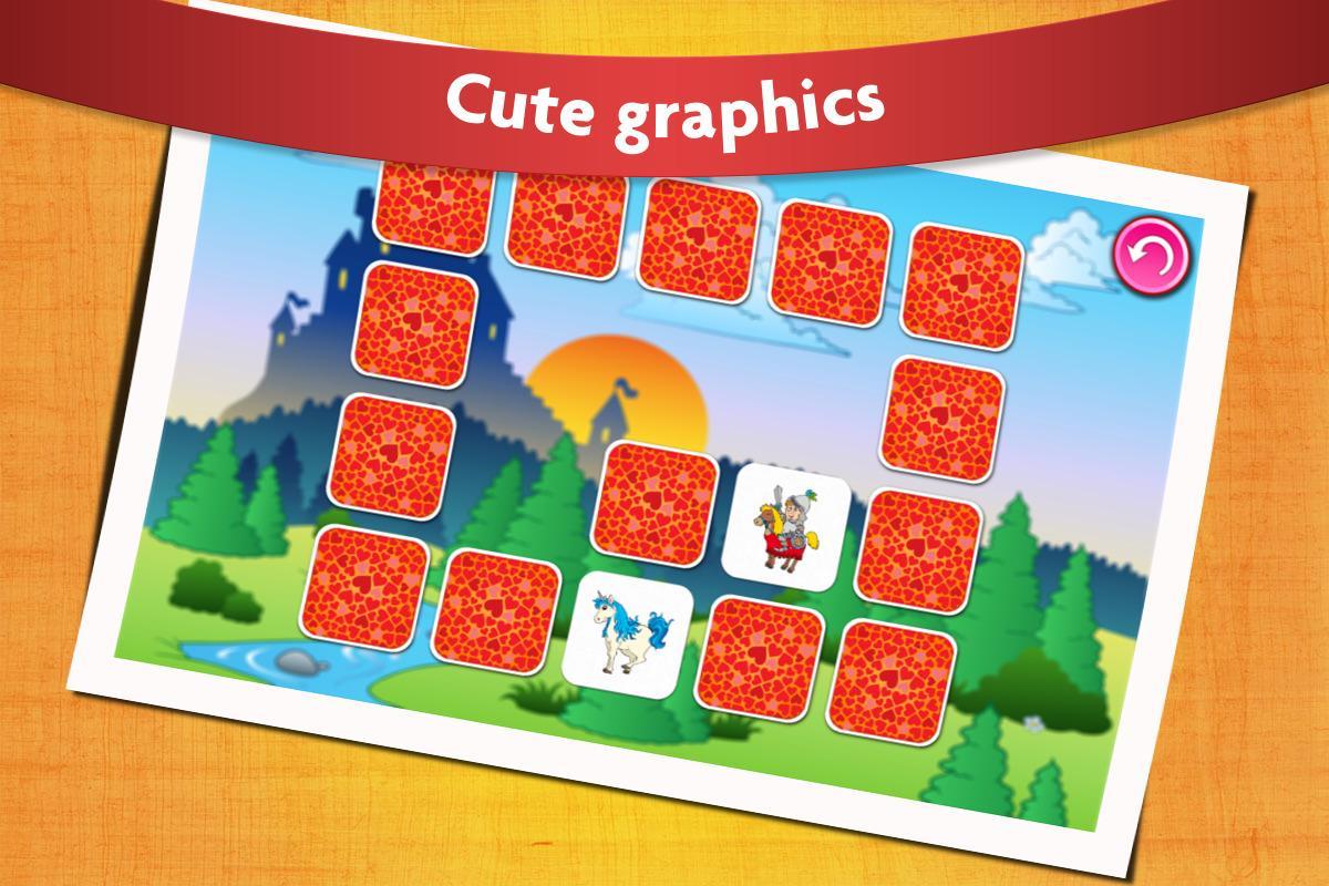 Princess Games for Kids - Memo