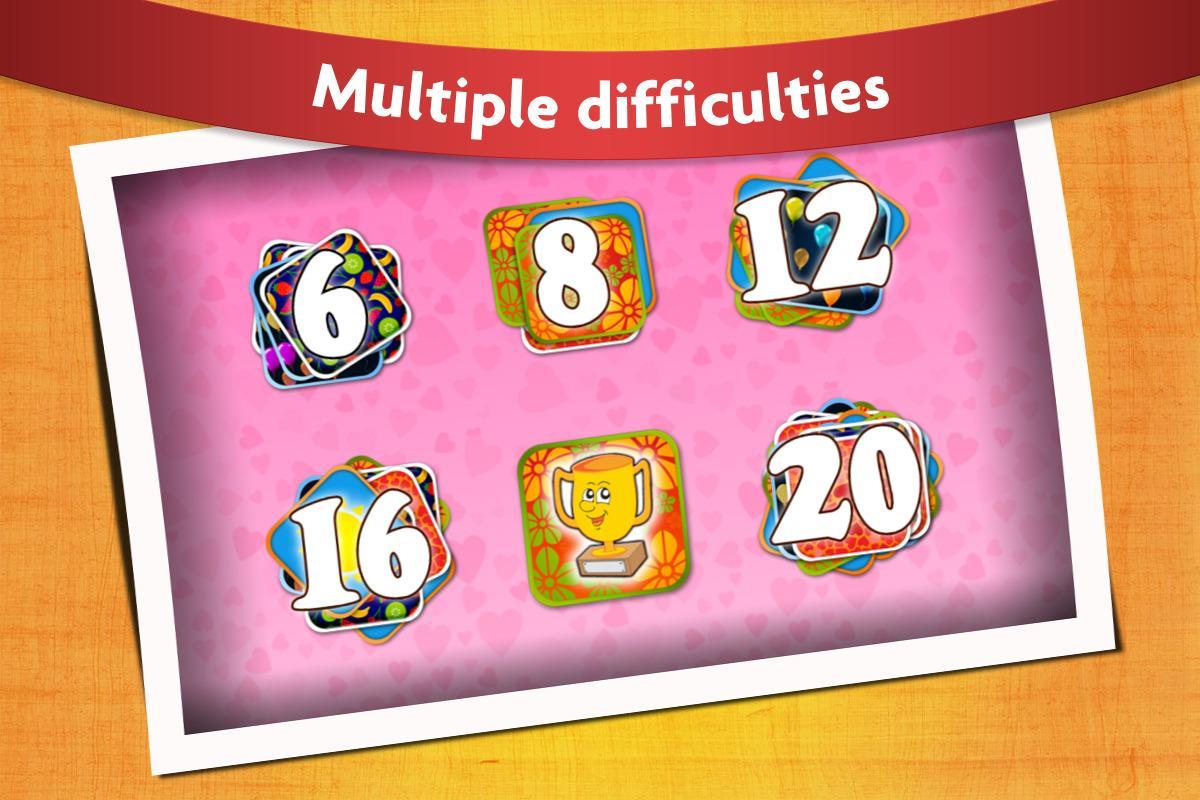 Princess Games for Kids - Memo