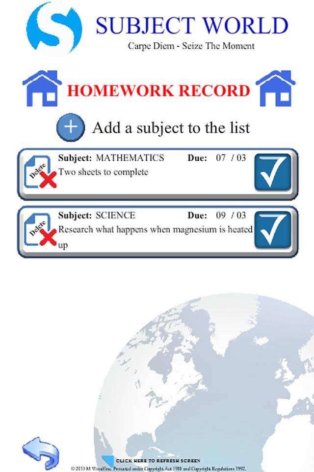 Subject World: Student Edition