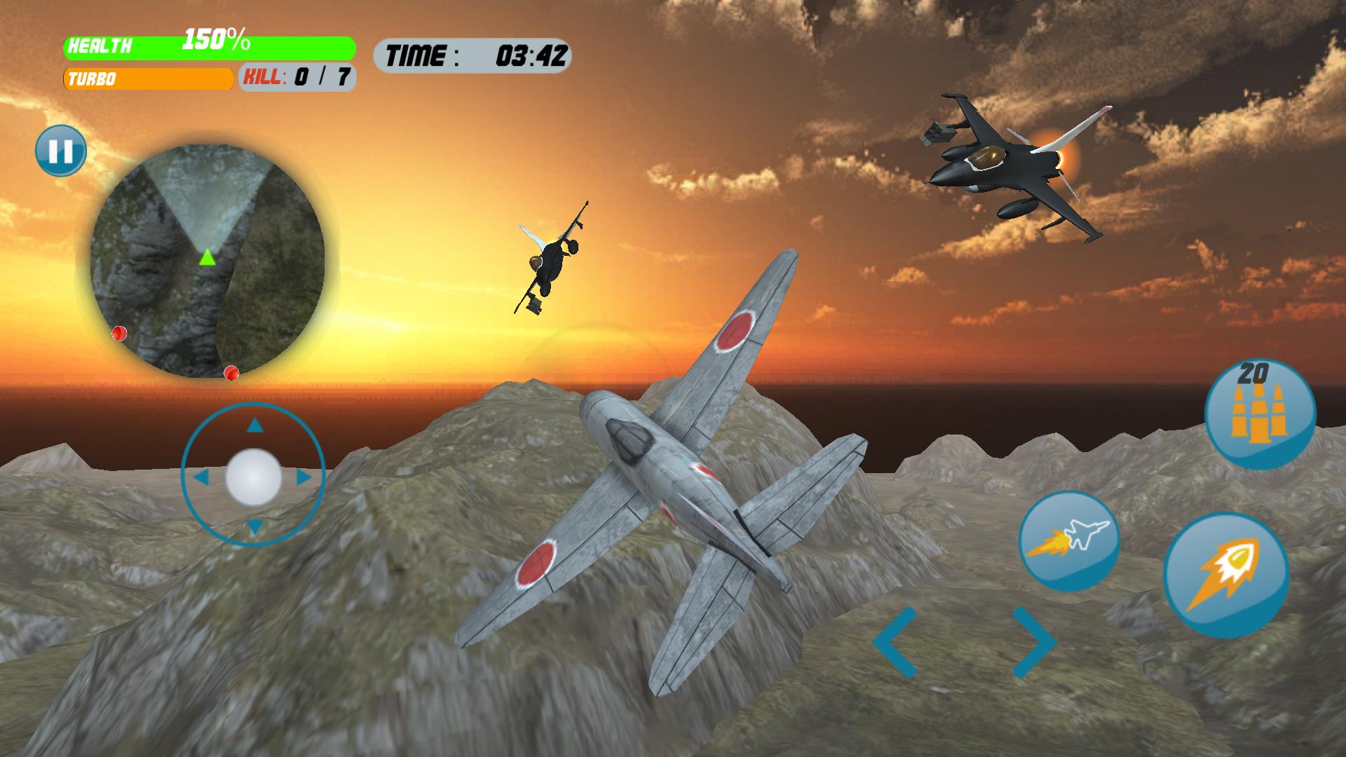 Airplane Shooting Strike force