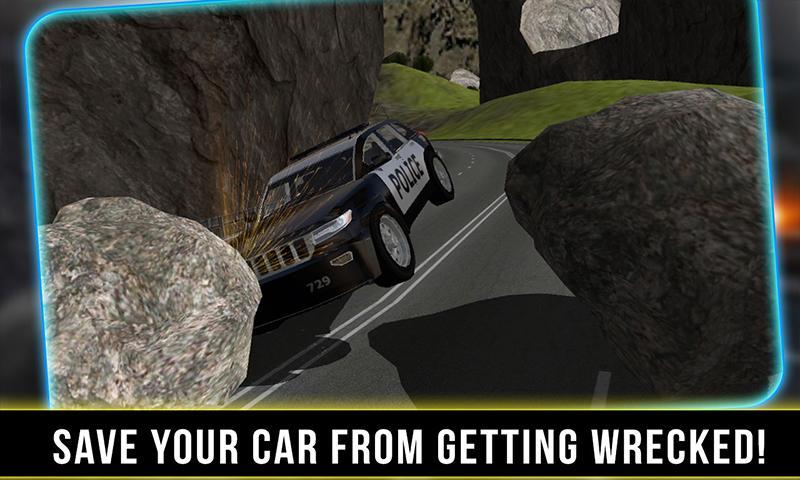 Landslide Car Crash Hill Climb