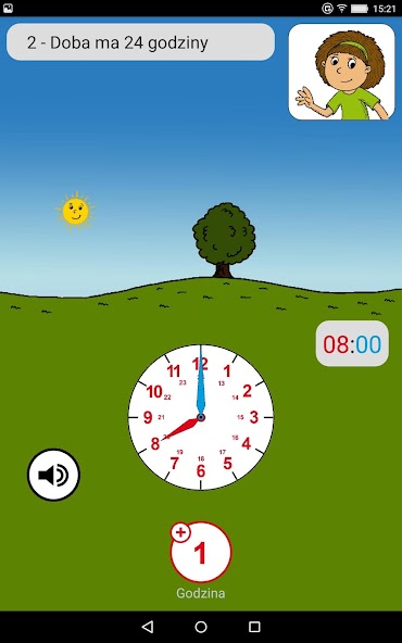 Nauka godzin na zegarze