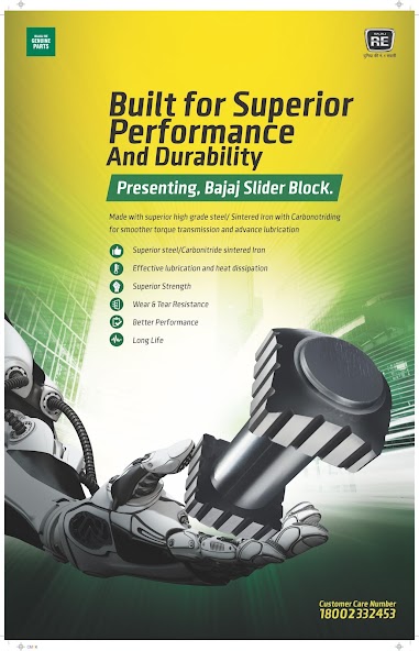 Bajaj Parts Hub (RE/Maxima/Qut