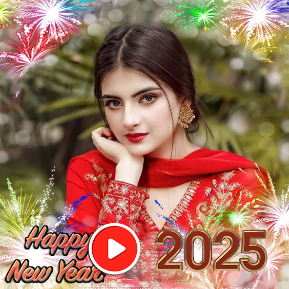 New Year Video Maker 2025